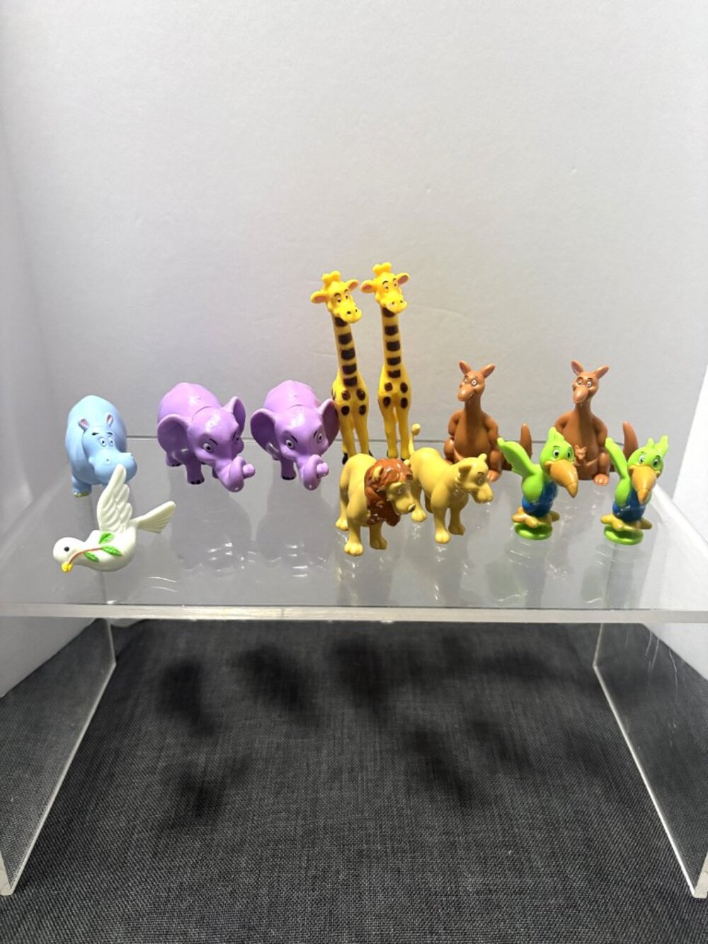 Veggie Tales NOAH’S ARK Replacement Animals Lot of 12